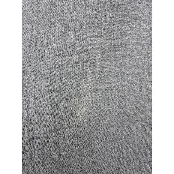 ATELIERS FRANCAIS DE CONFECTION Size TU Gray Gauze Asymmetrical Skirt Boho READ - Picture 9 of 16